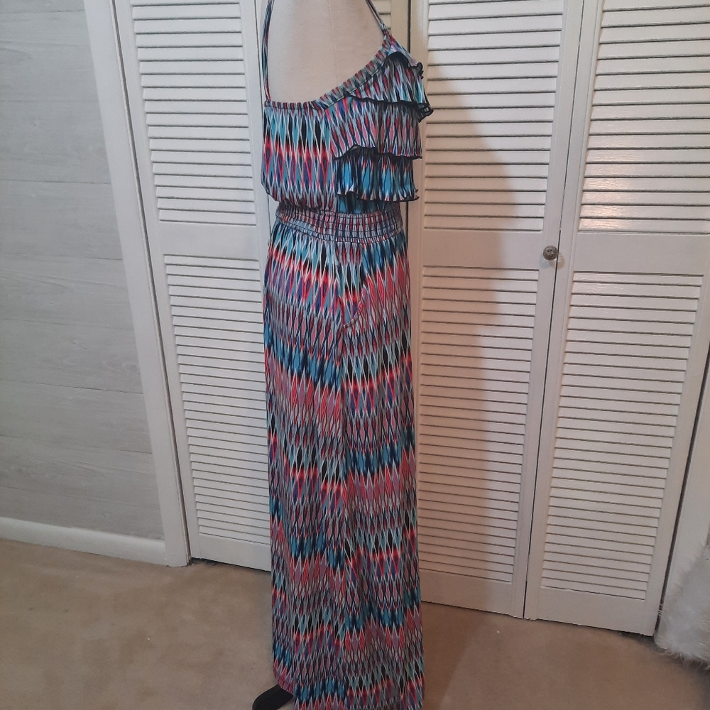 Cato ruffle maxi dress small - Picture 4 of 6